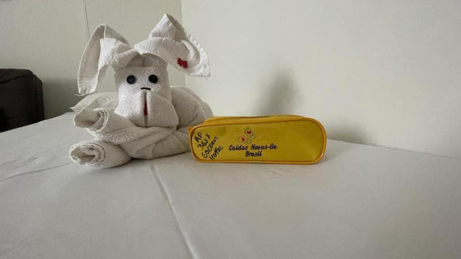 Caldas Novas, Golden Dolphin Grand Hotel, Quarto Sala Cozinha Aconchegante, Ap 361 외부 사진